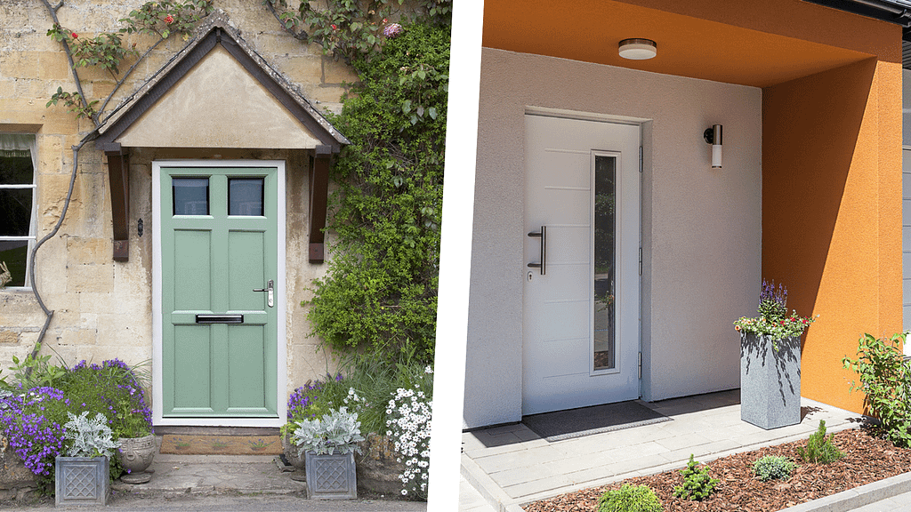 Unveiling your Minety doorway: uPVC vs. Composite Doors